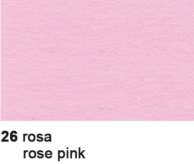 URSUS Papier à dessin coul. 50x70cm 2232226 130g, rose