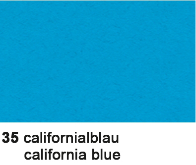 URSUS Papier à dessin coul. 50x70cm 2232235 130g, bleu