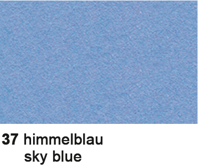 URSUS Papier à dessin coul. 50x70cm 2232237 130g, bleu clair