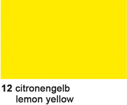 URSUS Papier transparent 70x100cm 2541412 42g, jaune citron