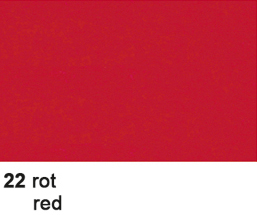 URSUS Papier transparent 70x100cm 2541422 42g, rouge