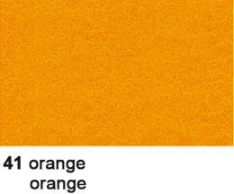 URSUS Feutre bricolage 20x30cm 4170041 orange, 150g 10 flls. orange, 150g 10 flls.