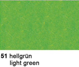 URSUS Feutre bricolage 20x30cm 4170051 vert clair, 150g 10 flls. vert clair, 150g 10 flls.