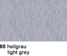 URSUS Feutre bricolage 20x30cm 4170080 gris clair, 150g 10 flls.