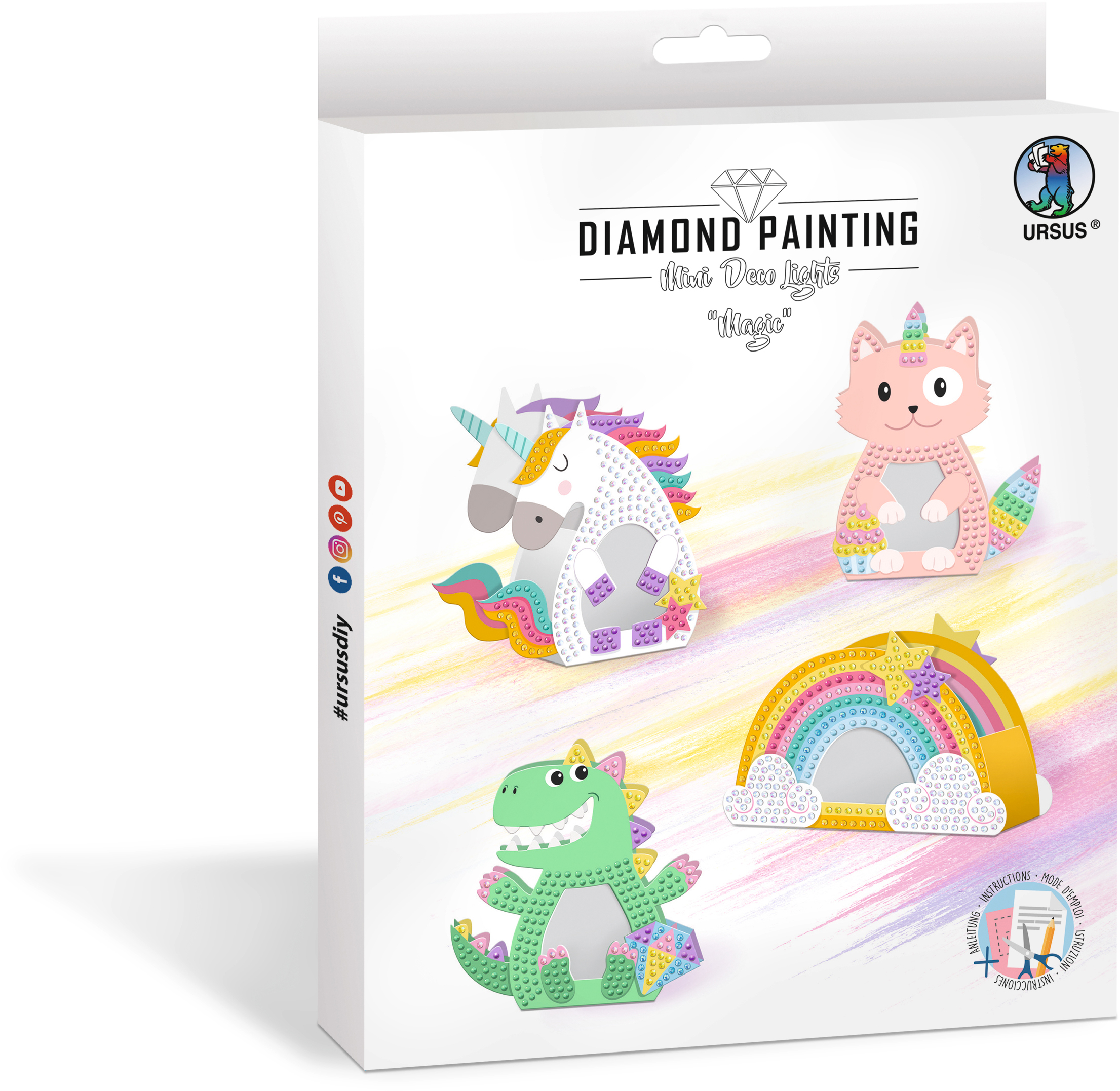 photo URSUS Diamond Painting 43480001F Mini Deco-Lights Magic