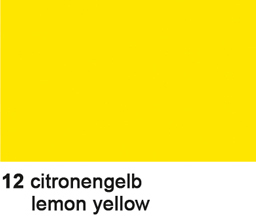 URSUS Papier de soie 50x70cm 4642212 jaune citron 6 feuilles