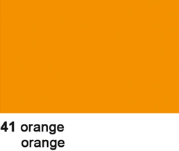 URSUS Papier de soie 50x70cm 4642241 orange 6 feuilles orange 6 feuilles