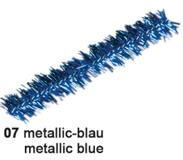 URSUS Pfeifenputzer 9mmx50cm 6530007 metallic-blau 10 Stück
