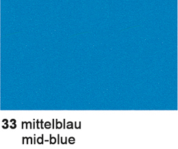 URSUS Caoutchouc mousse 30x40cm 8340033 bleu 5 flls.