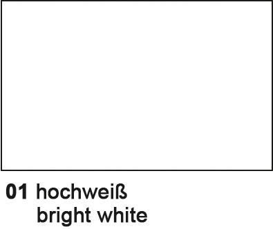 URSUS Papier à dessin coul. 50x70cm 88249299 150g, blanc brillant 150g, blanc brillant