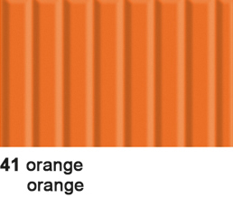 URSUS Carton ondulé 50x70cm 9202241 260g, orange 260g, orange