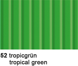URSUS Carton ondulé 50x70cm 9202252 260g, vert tropical 260g, vert tropical