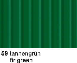 URSUS Carton ondulé 50x70cm 9202259 260g, vert sapin