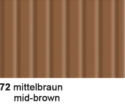 URSUS Carton ondulé 50x70cm 9202272 260g, brun moyen