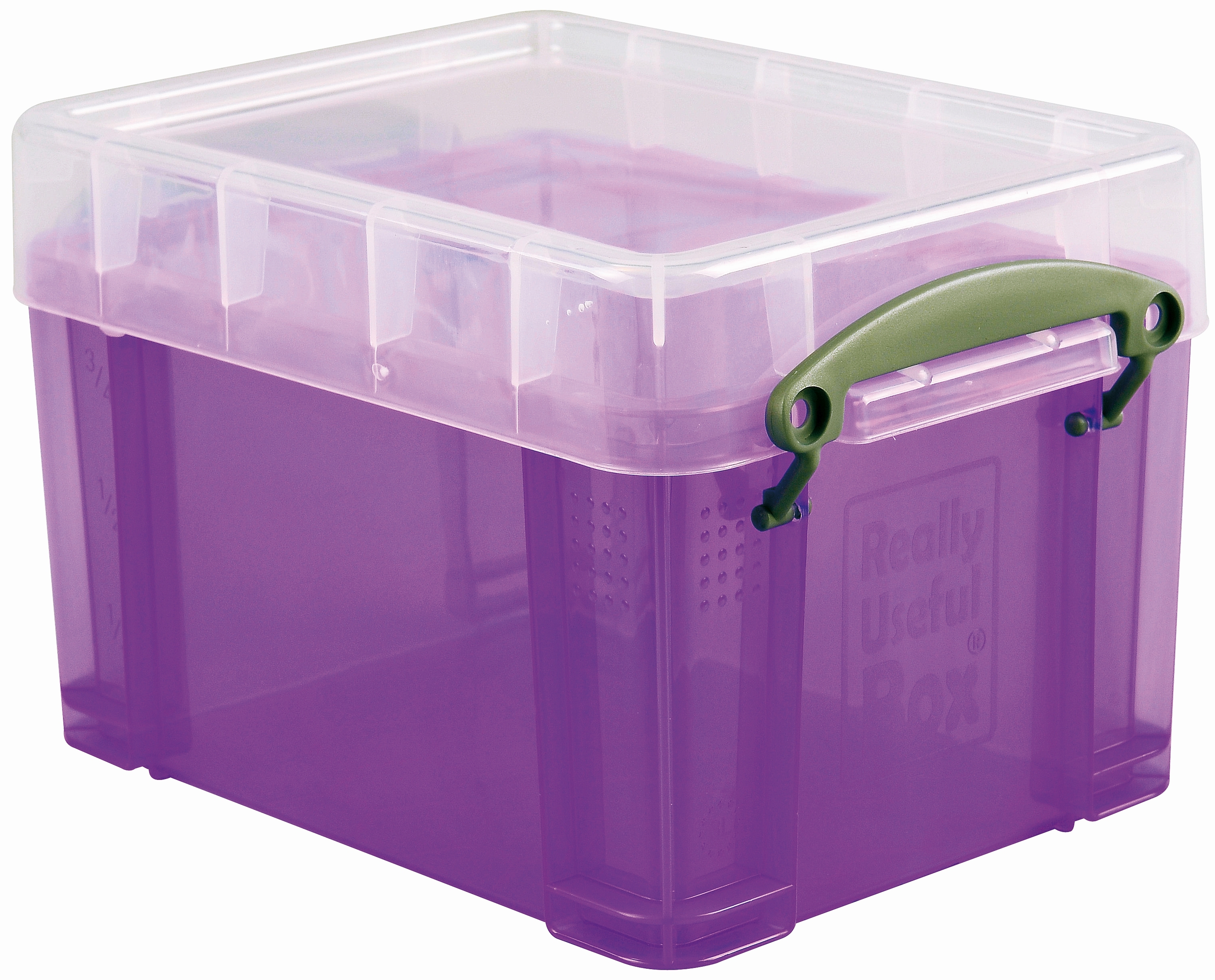 USEFULBOX Boîte de plastique 3lt 68502008 transparent violet