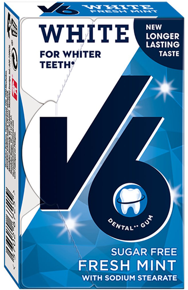 V6 White Fresh Mint 5365 1x24g