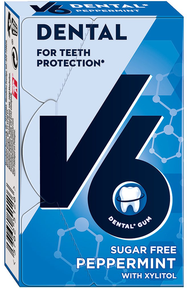 photo V6 Dental Peppermint 7905 1x24g