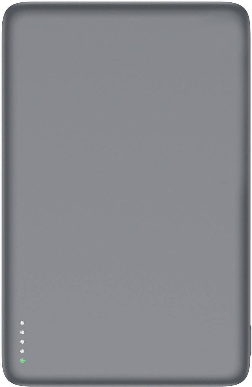 VALENTA Powerbank MagSafe 588676 Ultra Slim 5.000 mAh Grey