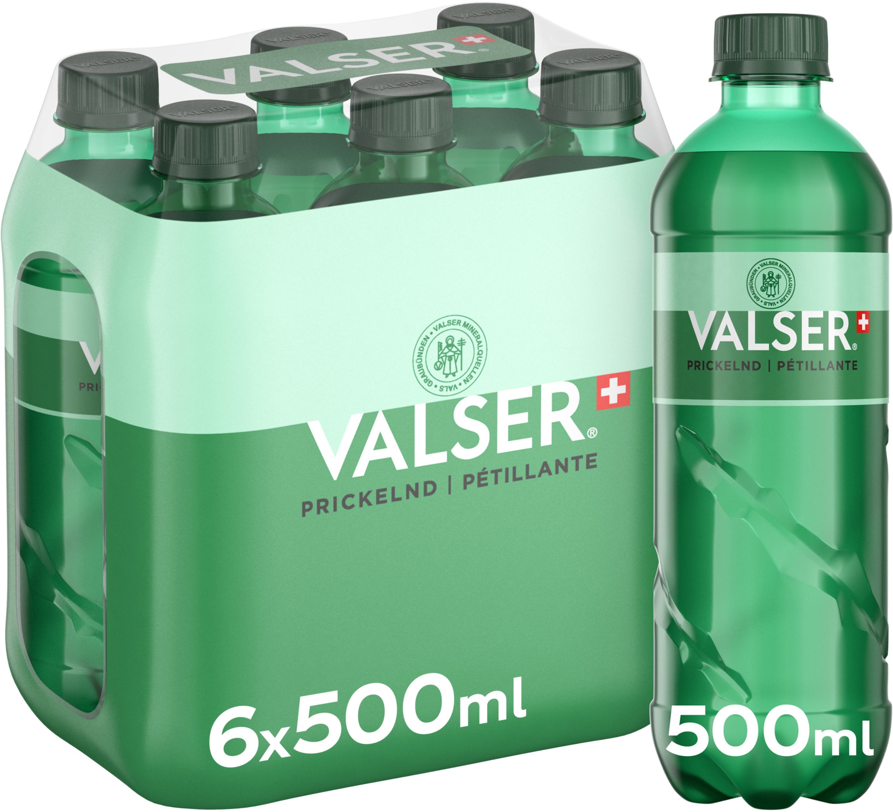 photo VALSER Pétillant 335801 50cl, 6 pcs.
