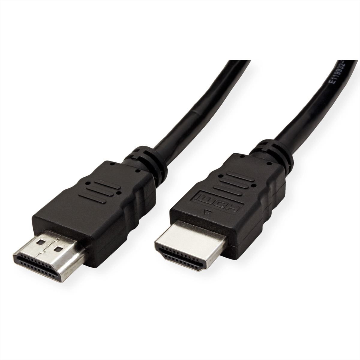 VALUE HDMI High Speed Kabel 11.99.5527 Black, ST/ST, 1080p, 3D 2m