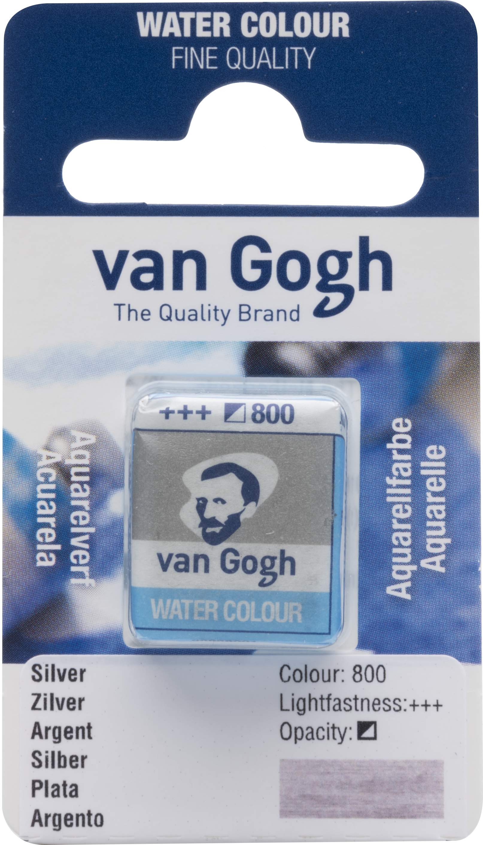 VAN GOGH Peinture aquarelle 5gr. 20868001 Argent No. 800 Argent No. 800