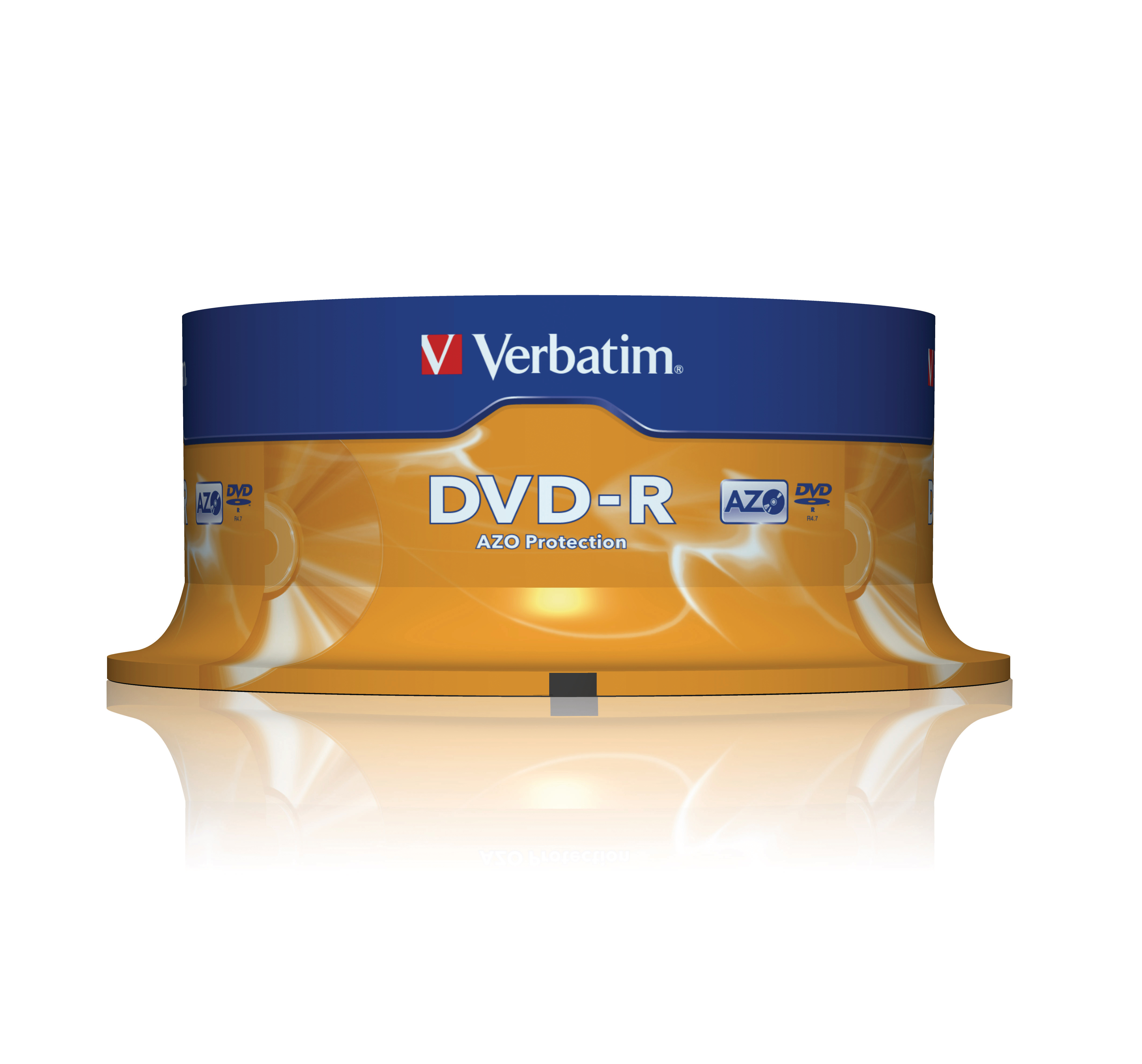 VERBATIM DVD-R Spindle 4.7GB 43522 1-16x 25 Pcs