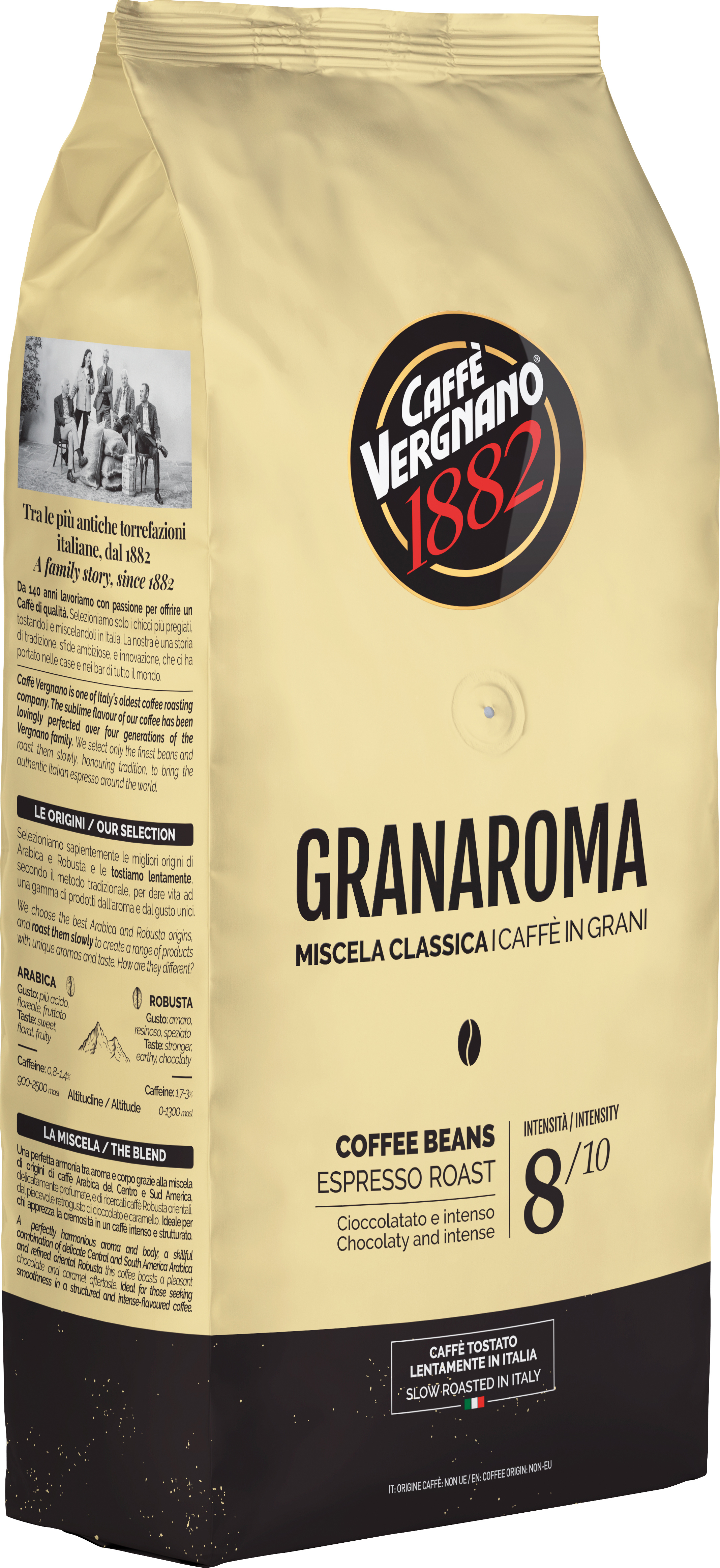 photo VERGNANO Granaroma 1kg 2292301 Café en grains