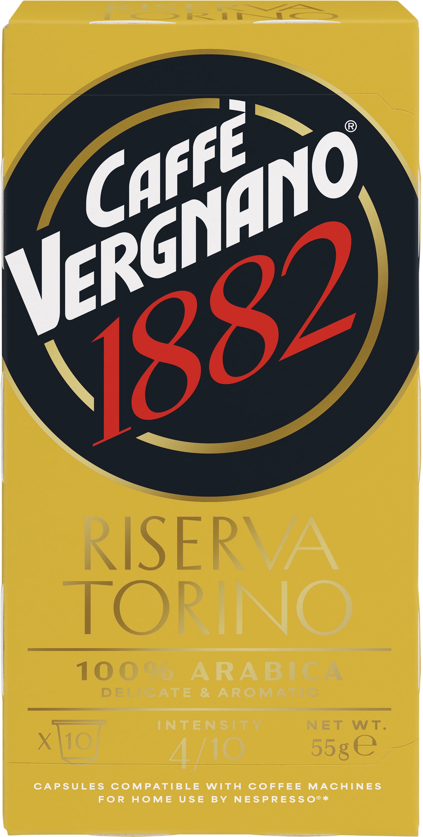 photo VERGNANO Capsules de café 2742901 Riserva Torino Arabica 10 pcs.