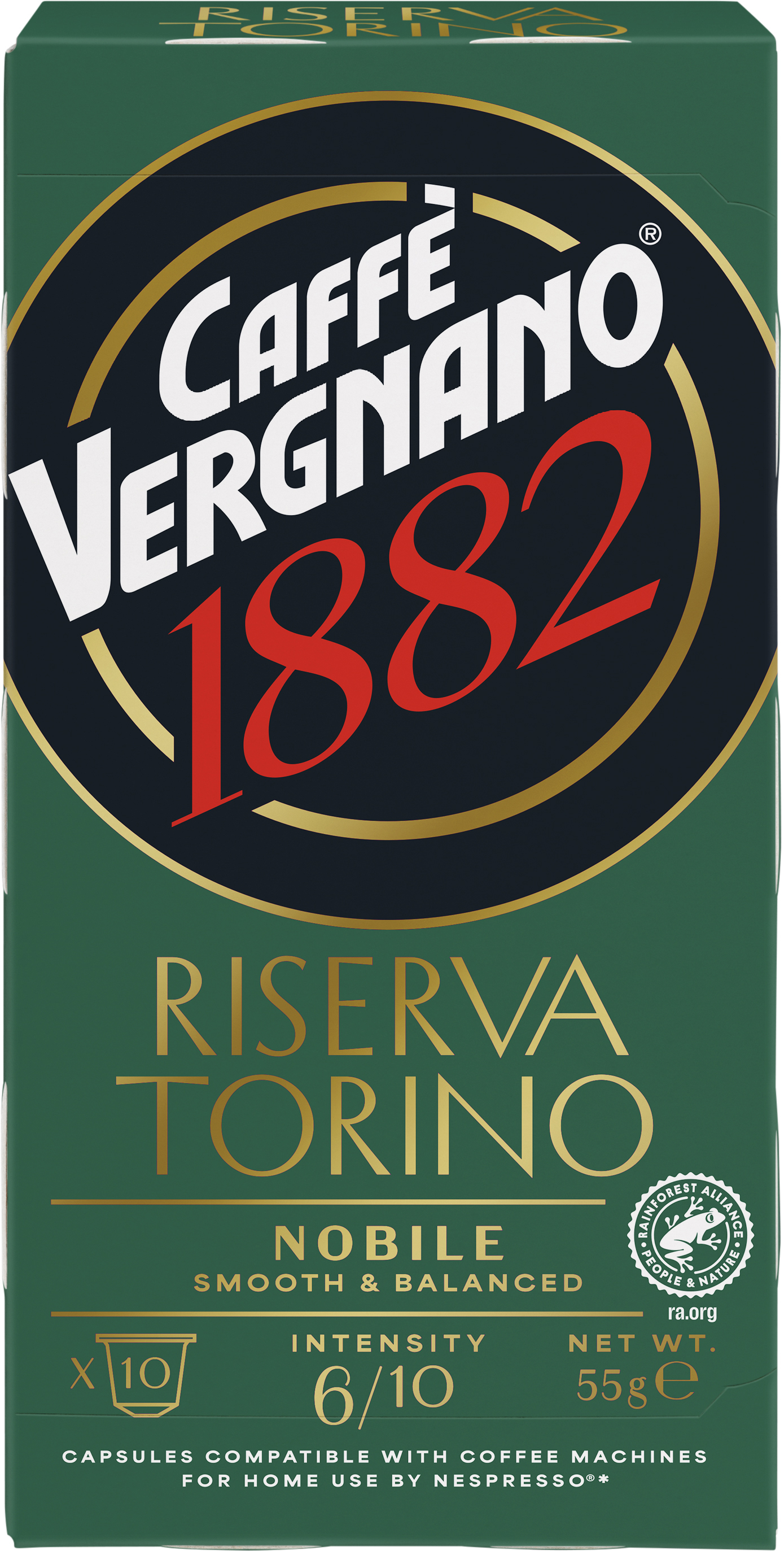 photo VERGNANO Capsules de café 2743001 Riserva Torino Nobile 10 pcs.