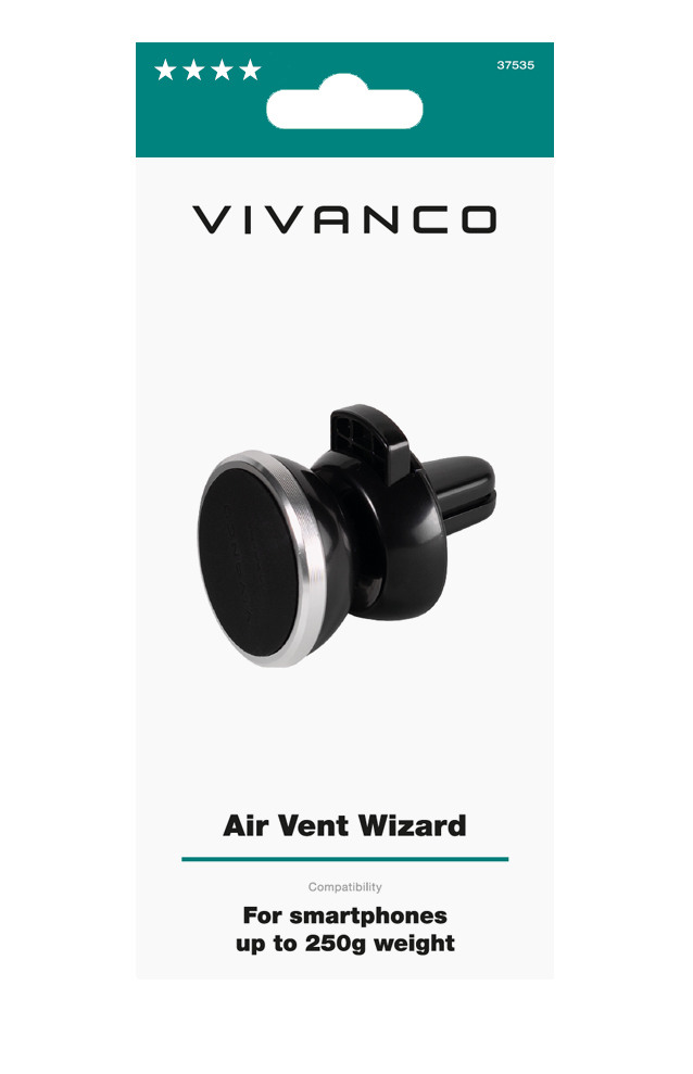 VIVANCO Air Vent Wizard 37535 Magnetic Car Holder