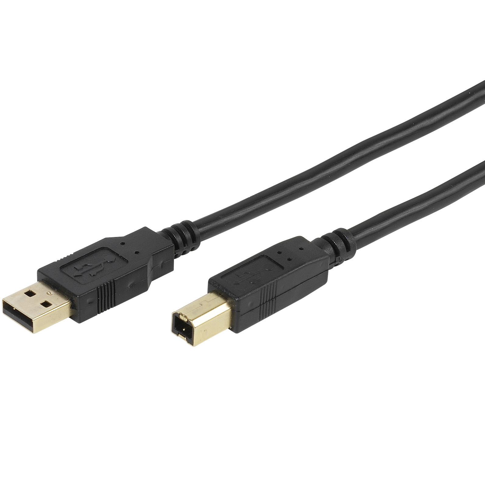 VIVANCO USB 2.0 zert.KabelA-B 45210 1.8m