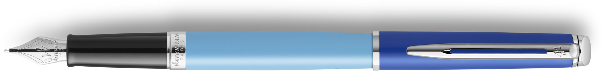 WATERMAN Stylo plume F 2179924 Hémisphère CC bleu