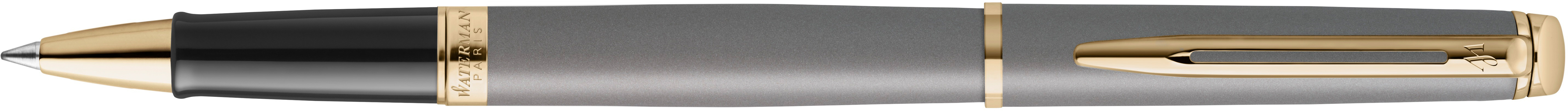 photo WATERMAN Rollerball Hémisphère M 2217945 Understated Ed. Metal Grey