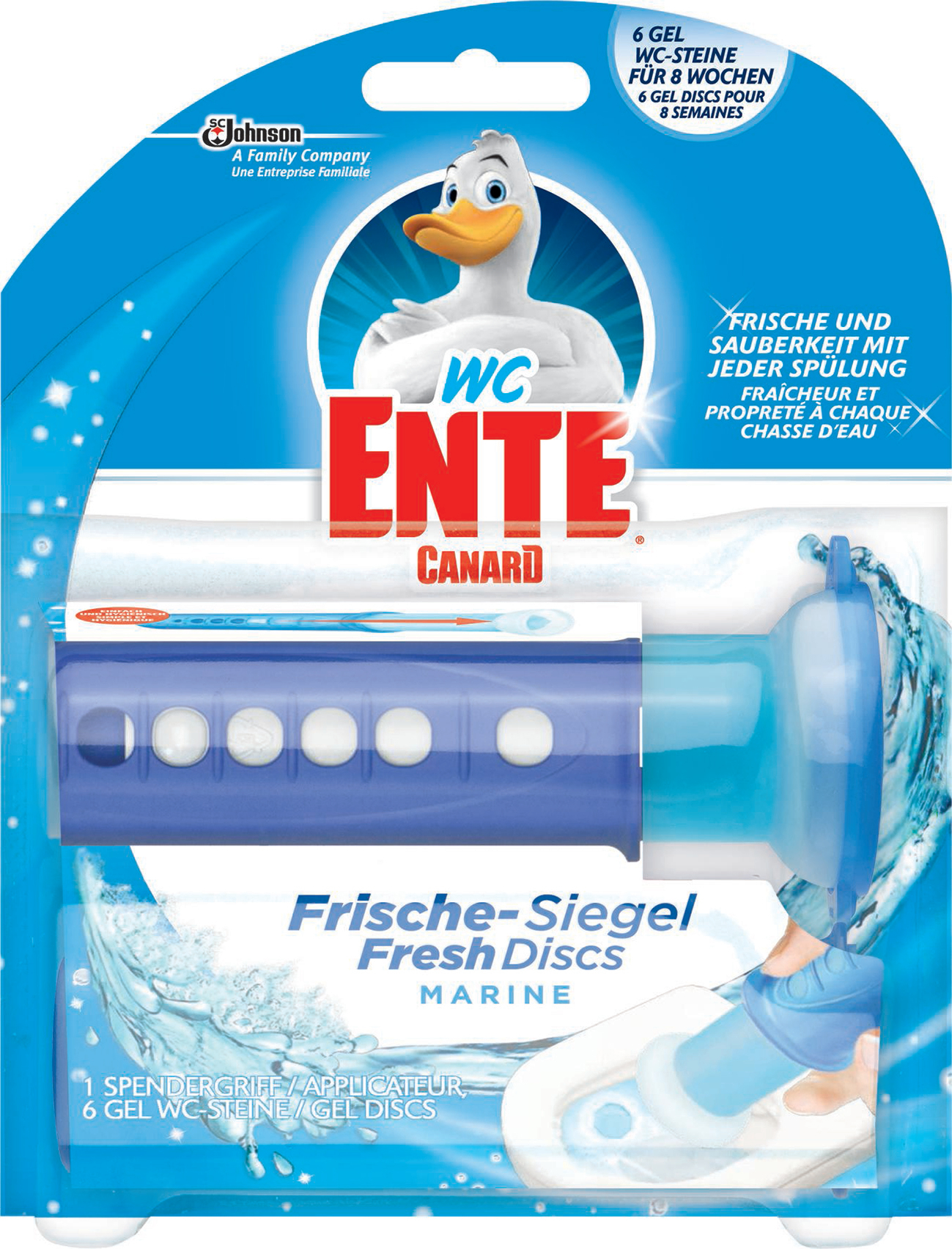 WC-ENTE Fresh Discs 973530 blue ocean