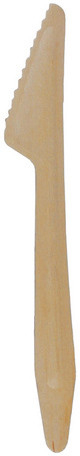 WEBSTAR Couteau 16.5cm 33155 brun, bois 50 pcs.
