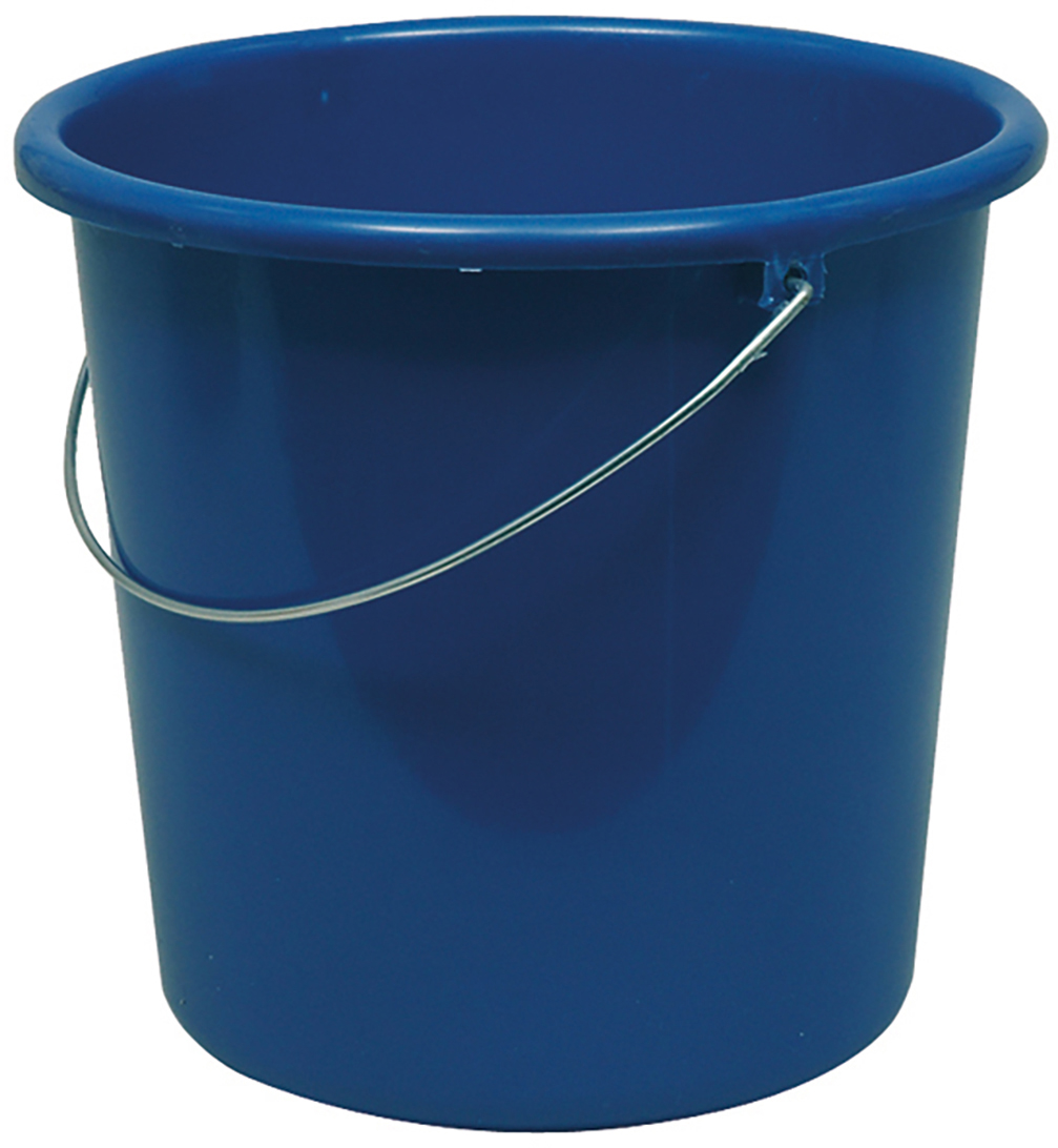 photo WEBSTAR Seau en plastique 10lt 9731 bleu