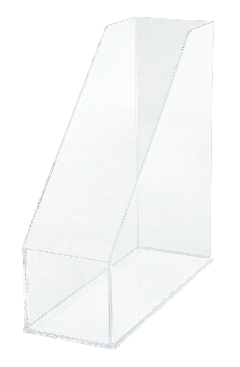 photo WEDO Boîte de classeur A4 601316 Acryl, transparent Cristallic