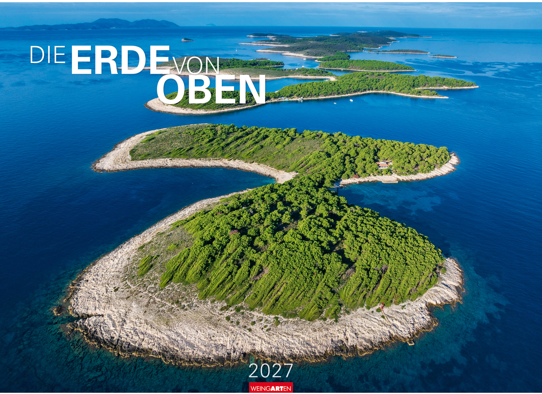 WEINGARTEN Bildkalender 2027 2951900+27 Die Erde von oben DE 68x49cm