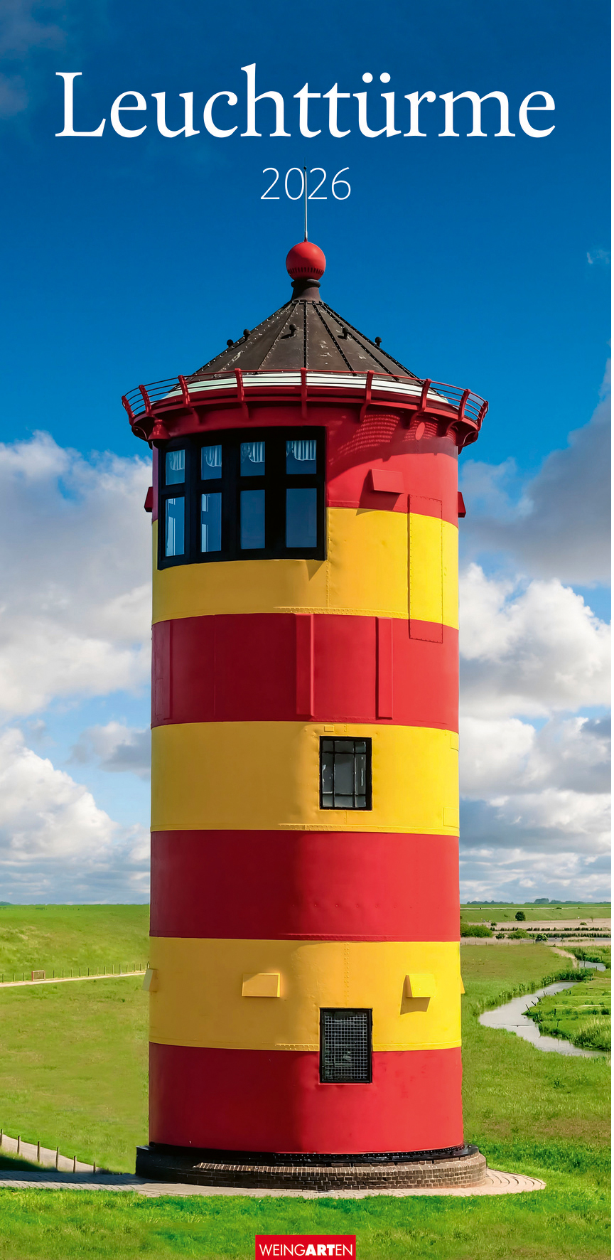 photo WEINGARTEN Calendrier 2026 3150600+26 Leuchttürme DE 33x68cm