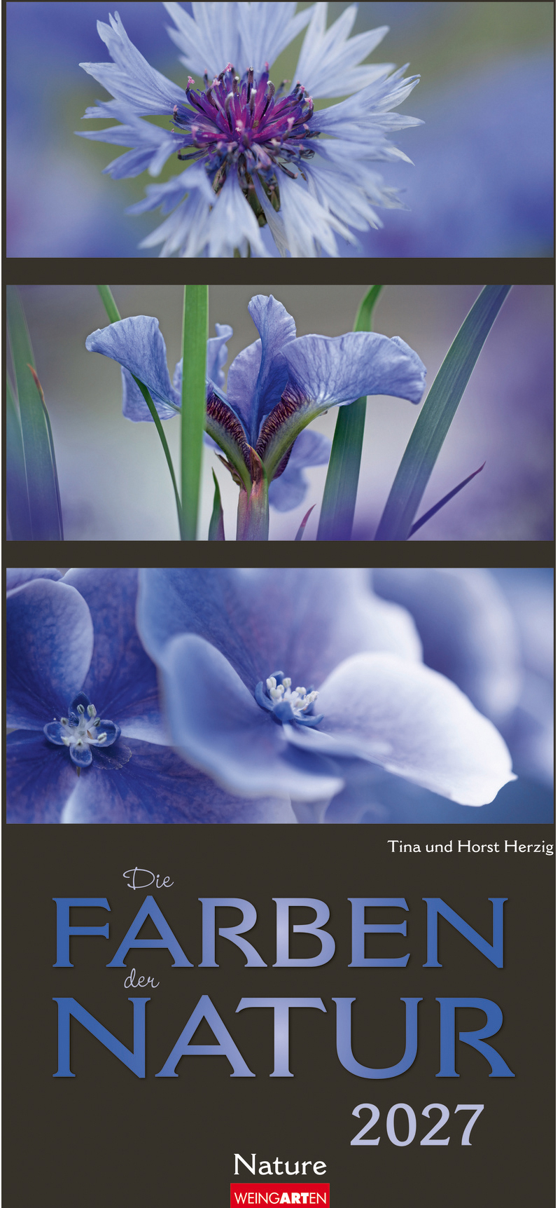 WEINGARTEN Bildkalender 2027 3226100+27 Farben der Natur DE 33x68cm