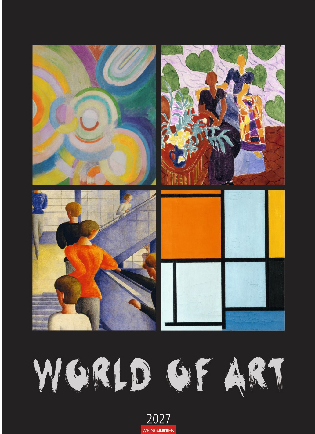 WEINGARTEN Bildkalender 2027 3311693+27 World of Art 49x68cm