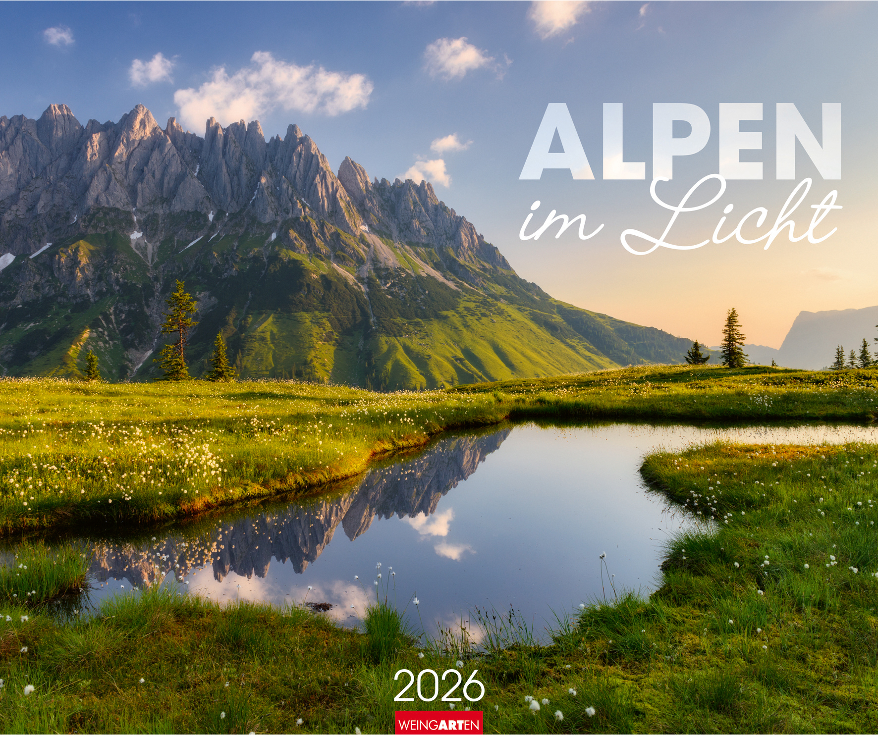 photo WEINGARTEN Calendrier 2026 3312192+26 Alpen im Licht DE 55x46cm