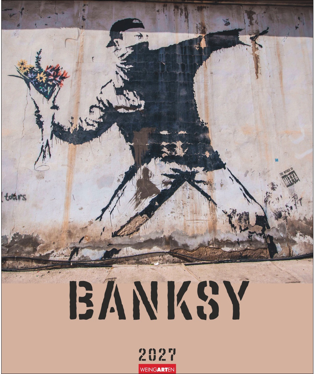 WEINGARTEN Bildkalender 2027 3312301+27 Banksy Edition 46x55cm