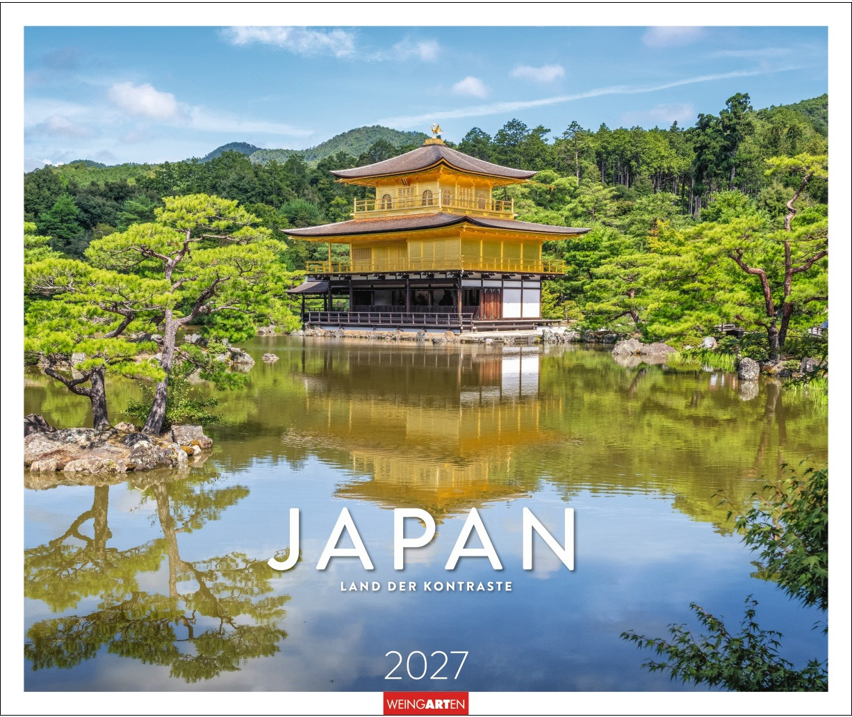 WEINGARTEN Bildkalender 2027 3312305+27 Japan 55x46cm