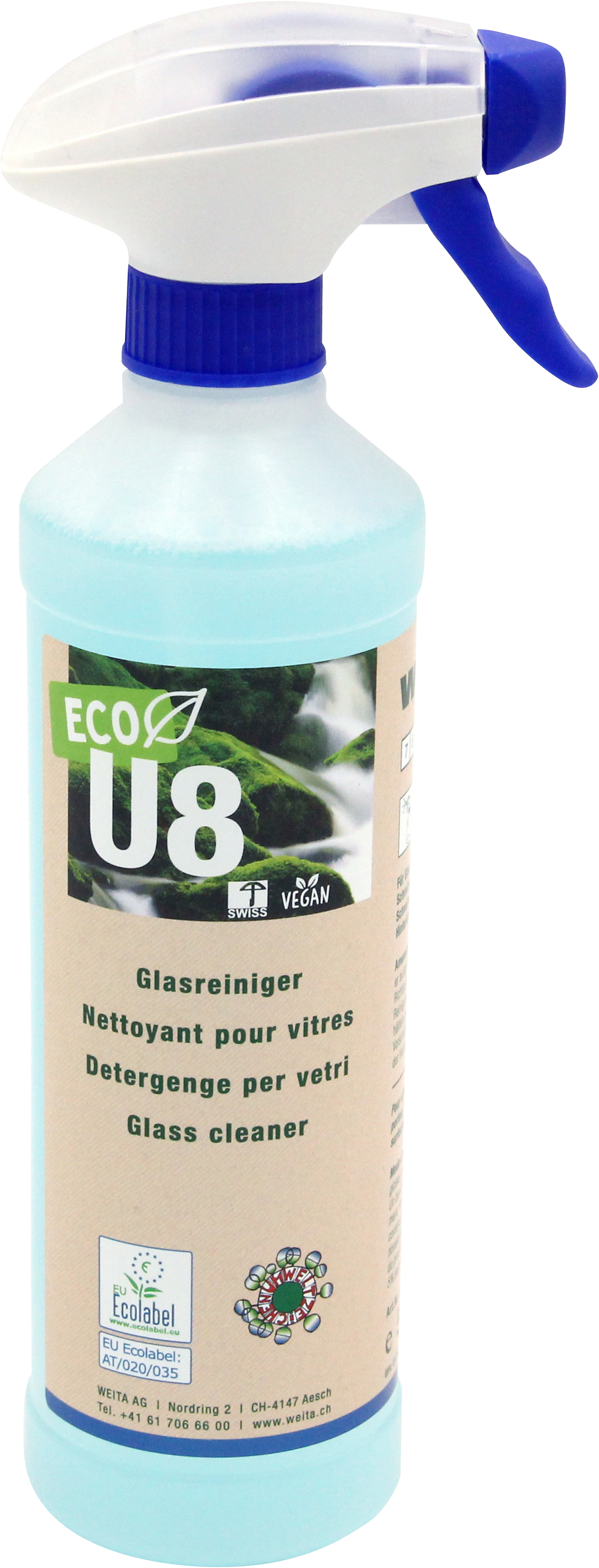 photo WEITACLEAN Nettoyant pour verre 500ml 19519.14353 U8 ECO