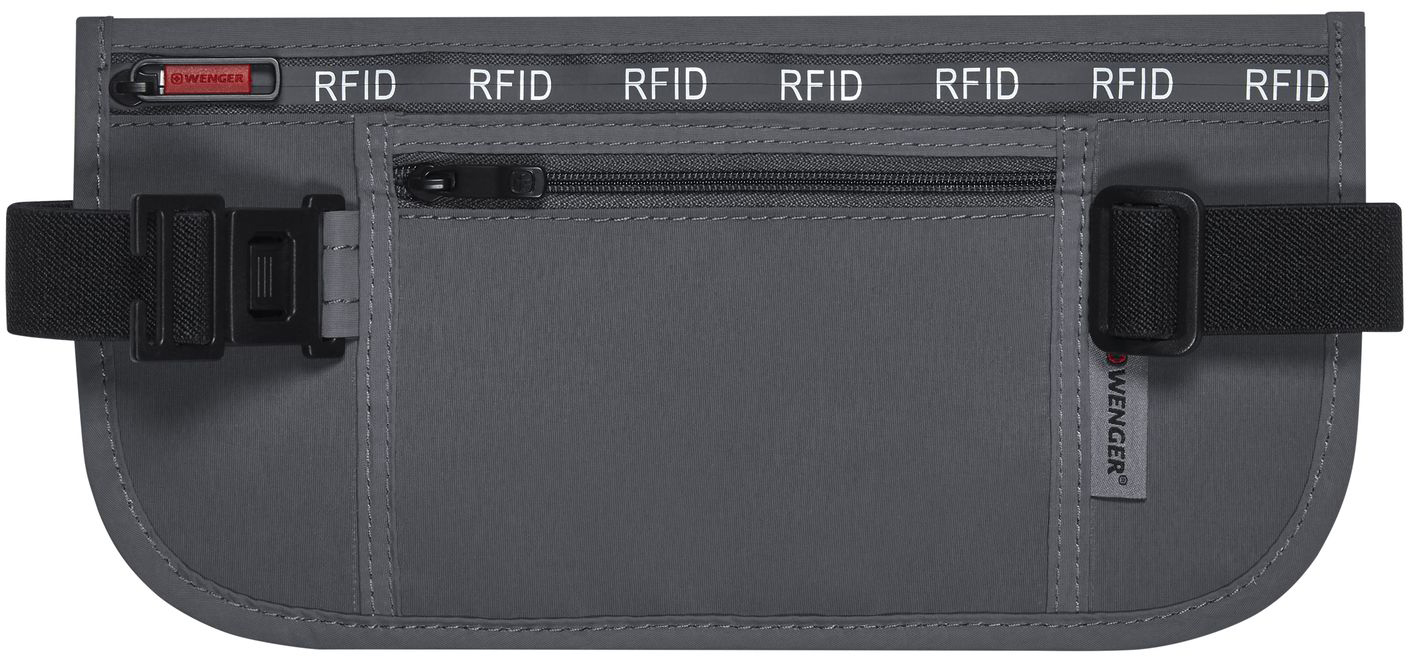 WENGER Security RFID Waist Belt 611879 Grey