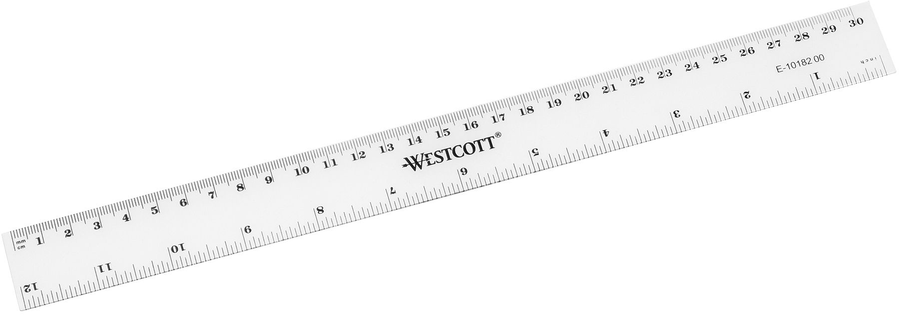 WESTCOTT Règle PP 30cm E-1018200 cm/inch scala