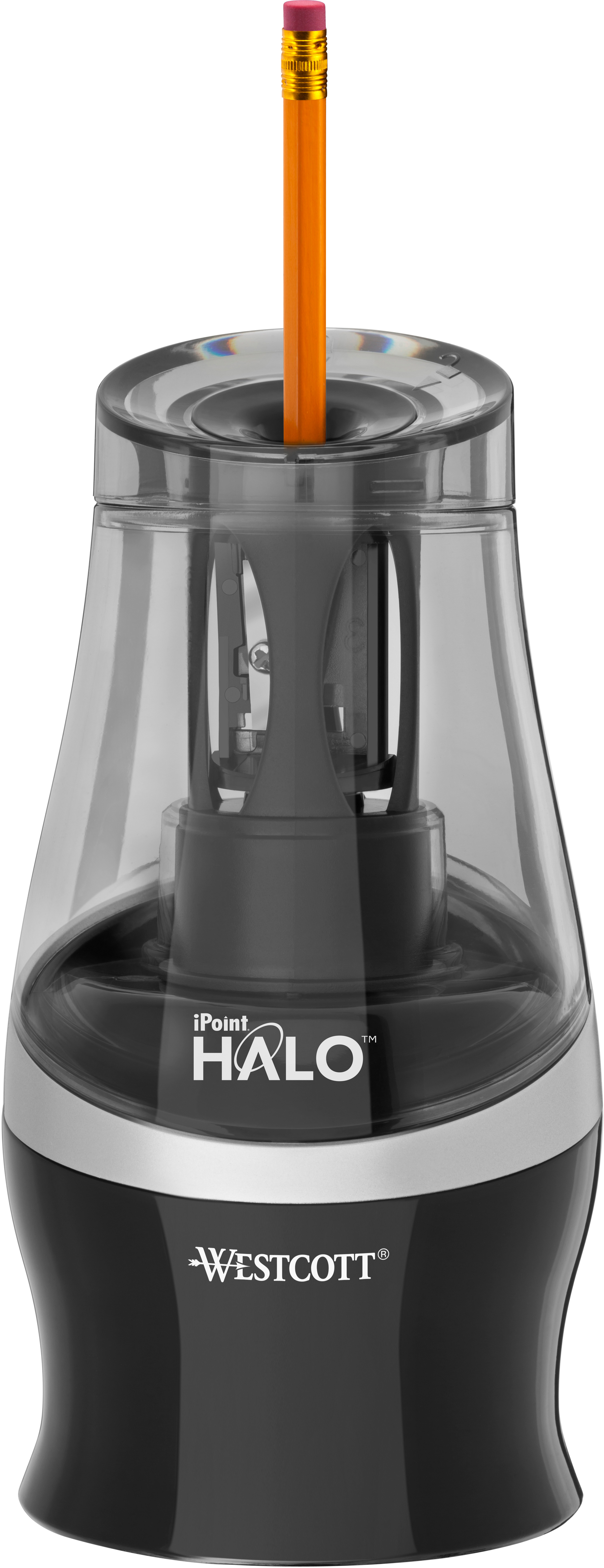 WESTCOTT Taille-crayon iPoint Halo E-55050 00 noir électronique