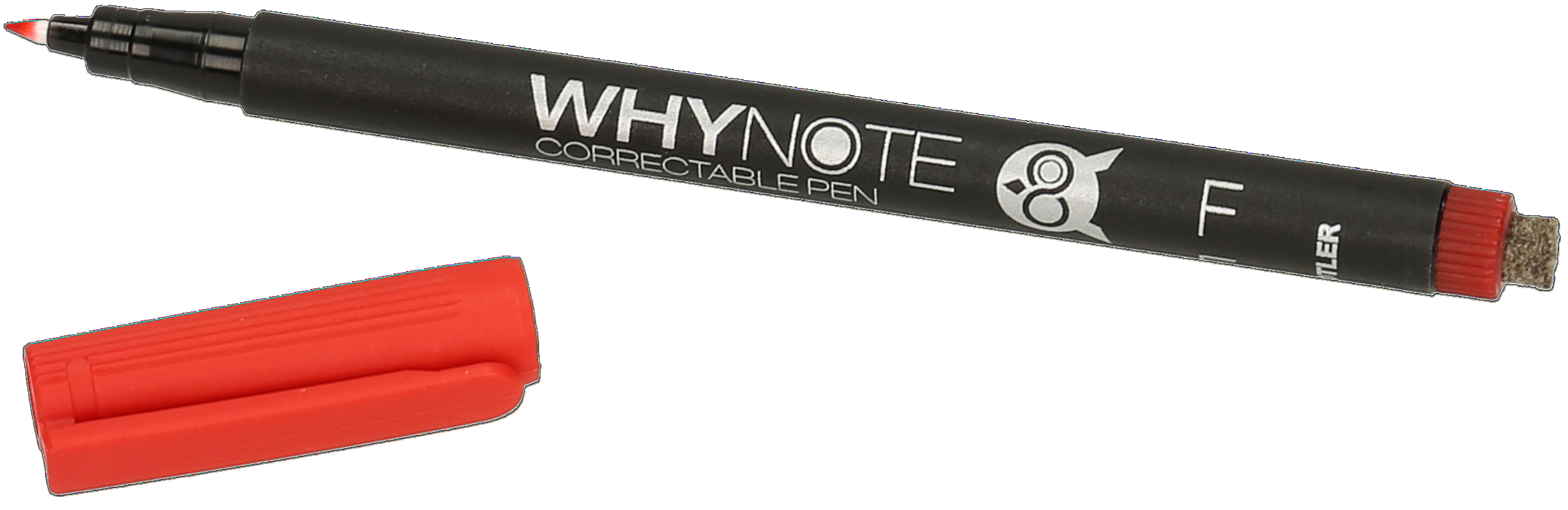 WHYNOTE Stylo WNPEN002 rouge, corrigible