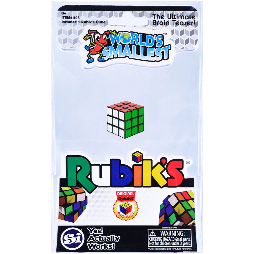 photo WORLDS SMALLEST Rubik's 1180.00514